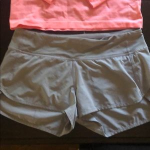 Lululemon speed shorts